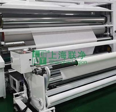 上海聯(lián)凈-高溫多層無紡布熱壓機